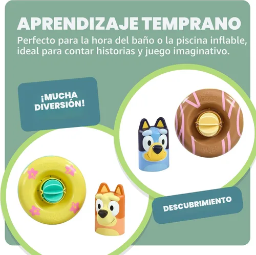 Miniatura 6 de TOMY Toomies Splash & Float Bingo and Bluey Water Toys - Juego de baño y piscina 2 en 1 para niños pequeños con tazas de verter y ruedas de agua, a