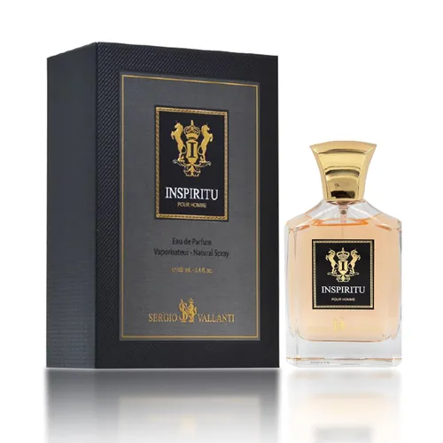 Dumont INSPIRITU POUR HOMME – 3.4 oz – Perfume de lujo para hombres – Fragancia almizclada y masculina – Bruma de colonia de larga duración y