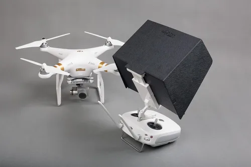 Miniatura 2 de SummitLink 7 pulgadas iPad mini parasol parasol negro para Phantom 4 Phantom 3 profesional avanzado Inspire 1 3DR solo