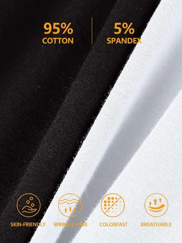 Miniatura 81 de Camisa Attraco de algodón, con tirantes estilo espagueti, con brasier incorporado, 2 paquetes, para mujer