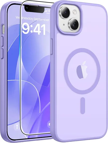 Miniatura 76 de FNTCASE - Funda para iPhone 16 Pro: magnética, mate, translúcida, de grado militar, protectora contra caídas, resistente, fina, duradera y a prueba