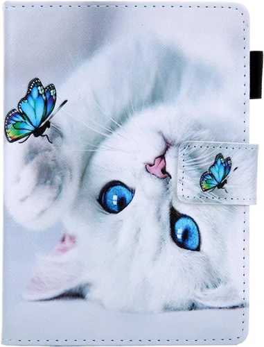 Miniatura 2 de Funda tipo libro para Kindle Paperwhite de 10ª/7ª/6ª/5ª generación, funda protectora ligera con ranuras para tarjetas, encendido automático