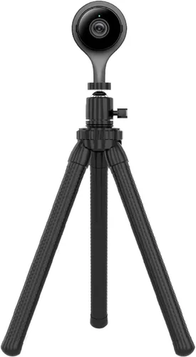 TalkWorks 14036 - Soporte de trípode con patas flexibles para posición, compatible con cámara Nest, trípode de viaje multiusos con cabezal giratorio