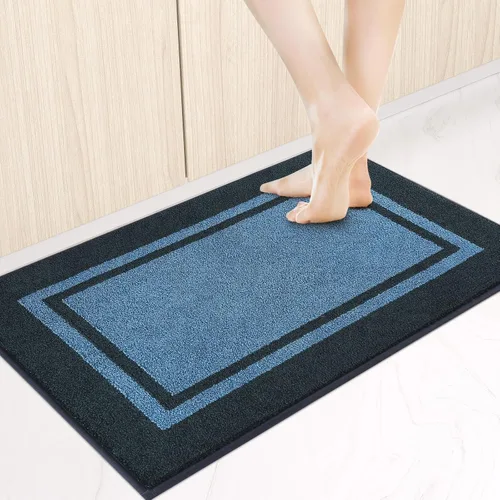 Miniatura 19 de anllugs Alfombras de cocina de 24 x 36 pulgadas, antideslizantes, lavables a máquina, tapetes absorbentes y cómodos para cocina, fregadero, Beige