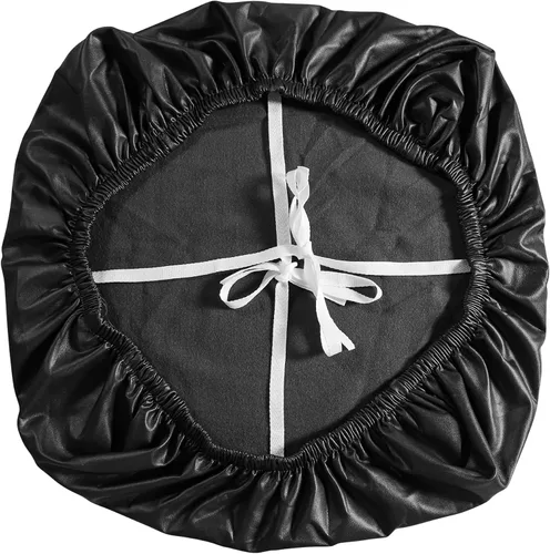 Miniatura 4 de FORCHEER Fundas de asiento para silla de oficina, fundas de cuero elástico impermeable PU para silla de computadora, fundas de cojín para asiento