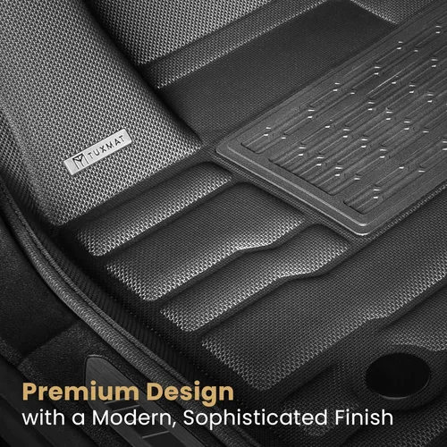 Miniatura 5 de TuxMat - para Ford F150 SuperCrew sin almacenamiento plegable en el asiento trasero, modelos 2021-2026 - Tapetes personalizados para auto, máxima
