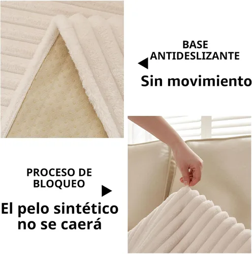 Miniatura 8 de HAOMAIJIA Funda de sofá impermeable lavable para perros, funda mullida para sofá de mascotas, funda gruesa y suave antideslizante para sofá de 3