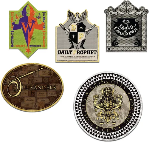 Miniatura 6 de The Noble Collection Harry Potter Diagon Alley Shop Signs Puzzle