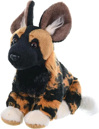 Miniatura 2 de Wild Republic – Peluche de perro salvaje africano, muñeco de felpa, juguete de peluche, regalo para niños, Colección Cuddlekins - 8 pulgadas