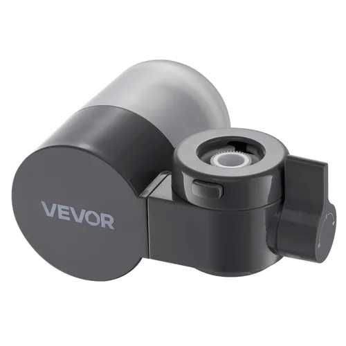 Miniatura 11 de VEVOR Filtro de agua de montaje en grifo, purificador de agua horizontal para grifo de fregadero, filtros de fibra de carbono, elimina el plomo