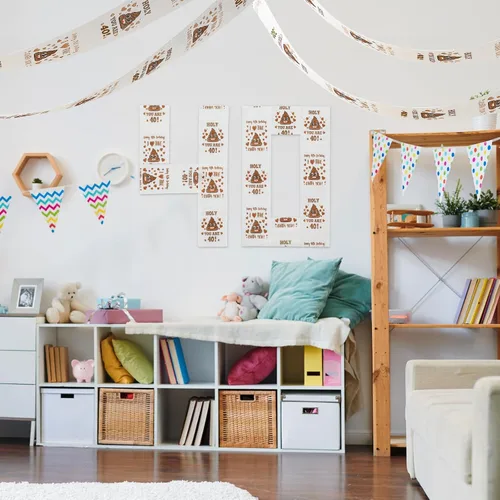 Miniatura 4 de Regalos de 40 cumpleaños para mujeres, hombres, ella, él - Feliz papel higiénico de broma - Decoraciones de 40 cumpleaños, suministros de fiesta