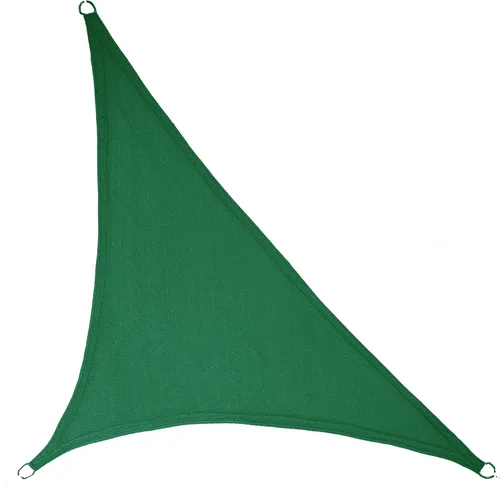Miniatura 17 de Parasol triangular 12 x 12 x 12 pies, toldo estilo vela, bloqueador de UV para patio y exterior, de la marca LyShade, Azul cadete