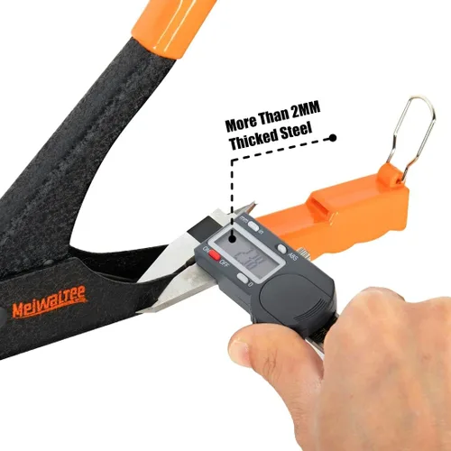 Miniatura 2 de Pistola de remache, kit profesional de remache con 200 remaches, 3/32"-1/8"-5/32"-3/16", kit de remachador de mano pesado adecuado para trabajos