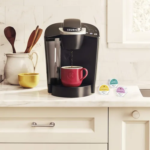 Miniatura 12 de Keurig K -Classic - Cafetera para Cápsulas K-Cup, para una sola taza de 6 a 10 oz / 177.44 a 295.74 ml. de tamaño de café, negro.