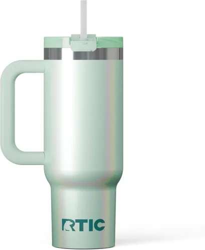 Miniatura 10 de RTIC Vaso Tumbler de Viaje por Carretera de 30 oz con Doble Pared Revestido de Cerámica Aislado Taza Portátil de Café de Viaje de Acero Inoxidable