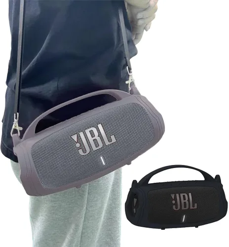 Miniatura 3 de JCHPINE Funda de silicona para altavoz Bluetooth portátil JBL Charge 5, soporte protector para accesorios de altavoces JBL Charge 5