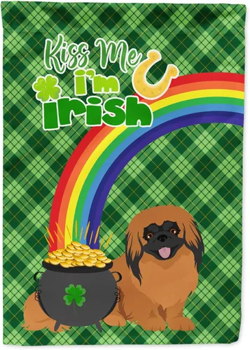 Miniatura 87 de Caroline's Treasures WDK4731GF - Bandera decorativa para jardín del día de San Patricio, color negro y tostado, Airedale Terrier, para jardín