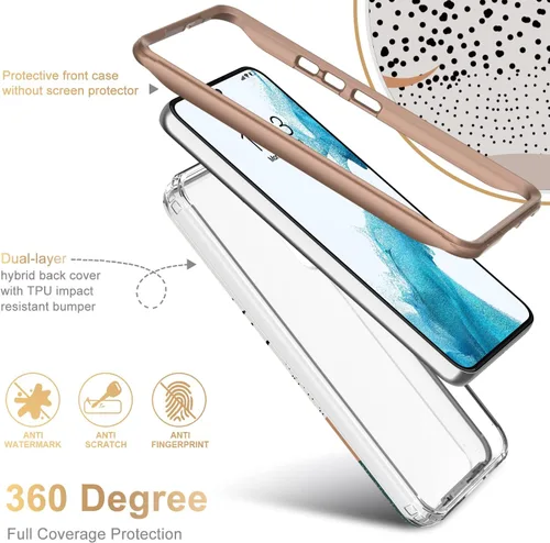 Miniatura 3 de Esdot Funda para Samsung Galaxy S22, Grado Militar Aprobada en Prueba de Caída de 21 pies, Cubierta Resistente con Diseños de Moda para Mujeres