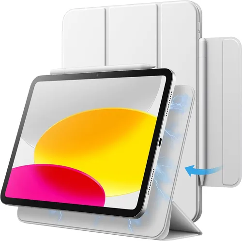 Miniatura 9 de JETech Funda magnética para iPad (A16) de 11ª/10ª generación (2025/2022), accesorio magnético, funda delgada para tableta con encendido y apagado