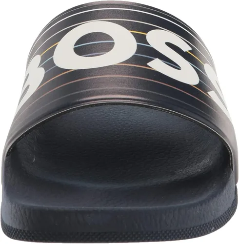 Miniatura 2 de BOSS Mens Bold Logo Slide Sandals