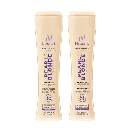 Naissant Set Purple Shampoo & Toning Mask | Elimina el cobrizo | Neutraliza los tonos amarillos y naranjas | Sin parabenos, amoníaco ni sulfato |