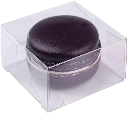Miniatura 10 de RomanticBaking Paquete de 37 Cajas de Macarons de 4.17" x 2.16" x 1.37" para 2 Brownies Oreo Cubiertos de Chocolate Trufa Golosina Cajas