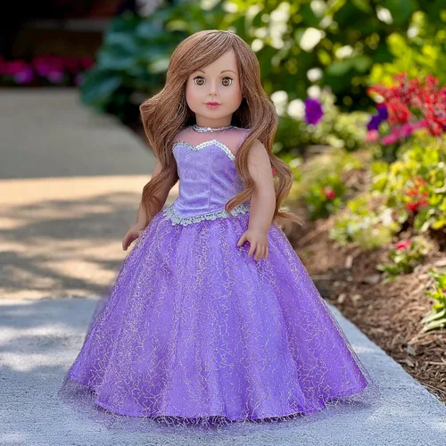 Miniatura 5 de Misty Lilac - Conjunto de 2 piezas para muñecas de 18 pulgadas - (Doll no incluido)