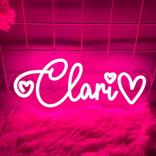 Miniatura 11 de Letrero de neón personalizado para decoración de pared, letrero de neón personalizable con nombre de neón LED, decoración de dormitorio, letrero