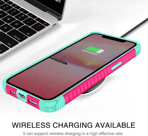 Miniatura 6 de BENTOBEN para iPhone 12 Funda, Funda para Teléfono iPhone 12 Pro, Resistente 2 en 1 Protección Completa Rugosa a Prueba de Golpes Híbrida