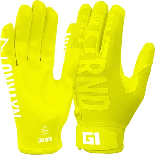 Miniatura 7 de Nxtrnd G1 - Guantes de fútbol juvenil, guantes receptores adhesivos para niños