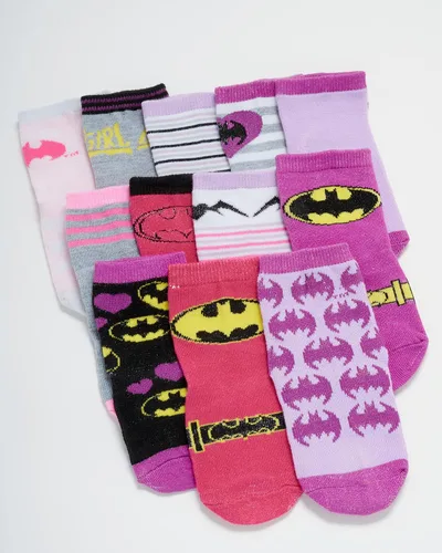 Miniatura 6 de DC Comics Baby Boys and Girls Socks - 12 Pack Batman, Wonder Woman, Superman, Justice League, Super Girl Socks (0-24M)