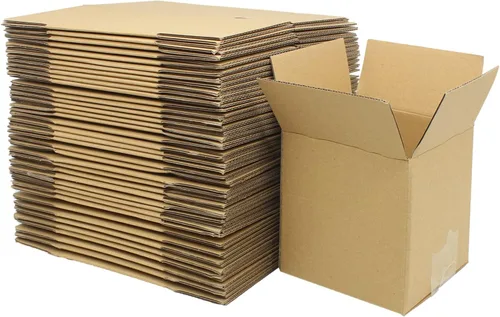Miniatura 7 de zmybcpack Paquete de 25 cajas de envío de 10x7x5 pulgadas, cajas de cartón para envío, sobres de cartón corrugado Kraft, sobres de cartón para envío