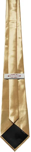 Miniatura 6 de Soophen corbata para hombre 3.75 pulgadas de color sólido