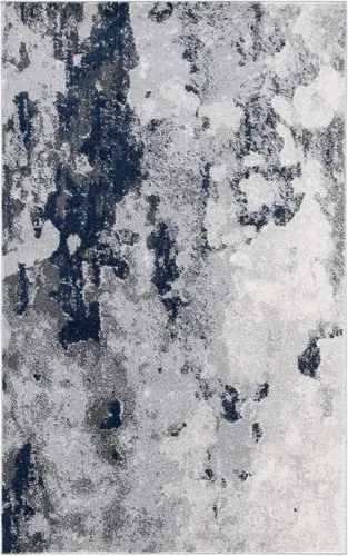 Miniatura 43 de SAFAVIEH Adirondack Collection - Alfombra decorativa, 2 pies 6 pulgadas x 4 pies, verde y gris, diseño abstracto moderno, no desprende pelusa