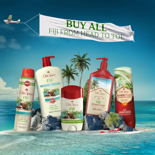 Miniatura 8 de Old Spice Desodorante antitranspirante en aerosol para hombre con sensación seca, frescura 24/7, protección contra el sudor y el mal olor 24/7