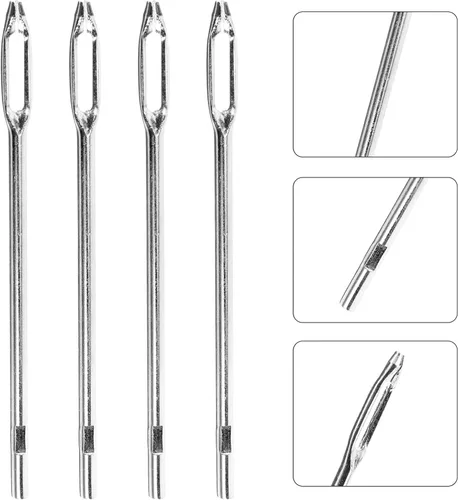 Miniatura 9 de iplusmile Kit de enchufe de neumático de automóvil, 4 piezas, kit de enchufe de neumático automotriz, kit de reparación de neumáticos automotriz