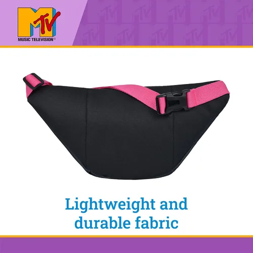 Miniatura 4 de MTV Logo Fanny Pack, Crossbody Waist Belt Bag