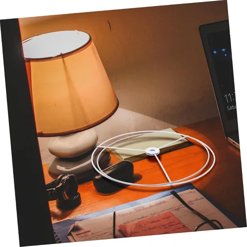 Miniatura 2 de Uonlytech Marco de luz de techo para lámpara de bricolaje, soportes para pantalla de lámpara, accesorios de luz