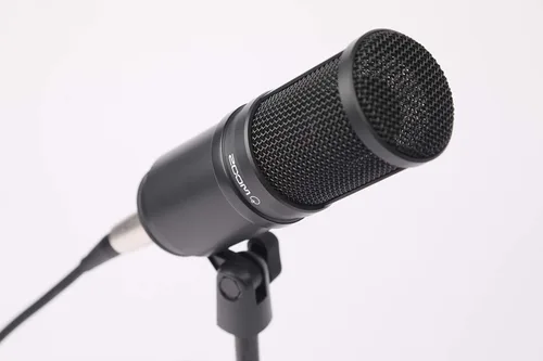 Miniatura 8 de Zoom El paquete de micrófono para podcast ZDM-1 incluye micrófono dinámico, auriculares, trípode, parabrisas y cable XLR