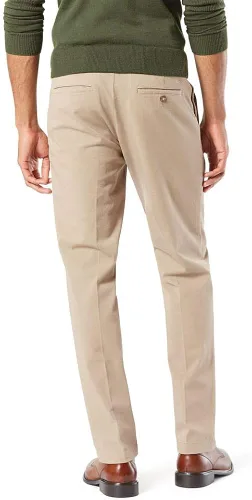 Miniatura 3 de Dockers Pantalones Slim Fit Workday Khaki Smart 360 Flex para hombre