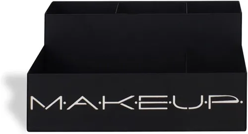 Miniatura 3 de GEGUTON Caja organizadora de maquillaje, exhibición organizativa para maquillaje, juego de almacenamiento de acero para cosméticos, regalos