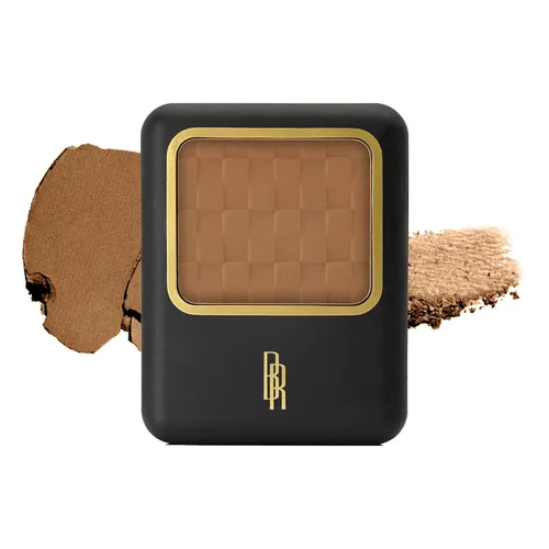 Miniatura 11 de Black Radiance Polvo prensado, acabado mate rico en pigmentos para tonos de piel claros, compacto absorbente de aceite con espejo y esponja