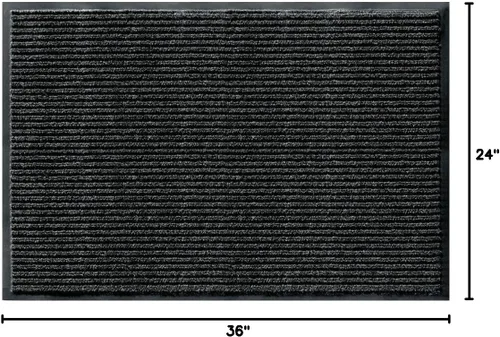 Miniatura 3 de Apache Mills 0431410E Enviroback Apache Rib tapete, Pimienta