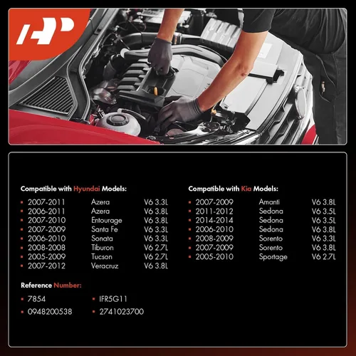 Miniatura 2 de A-Premium Iridium Platinum Bujías 4 unidades 2.0L L4 compatibles con Hyundai Elantra 2003, transmisión automática