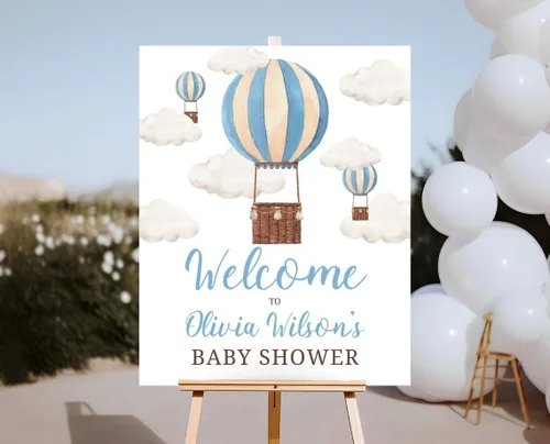 Miniatura 30 de Letrero de bienvenida para baby shower, letrero de bienvenida para baby shower, letrero de bienvenida personalizado para baby shower, letrero