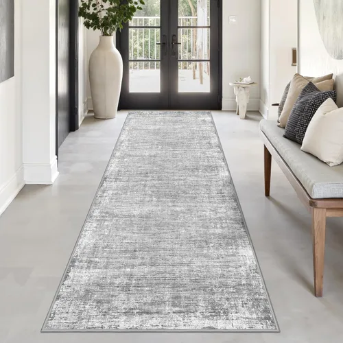 Miniatura 10 de zesthome Alfombras de 5 x 7 pulgadas - Alfombra lavable resistente a las manchas, alfombras modernas abstractas para sala de estar, dormitorio