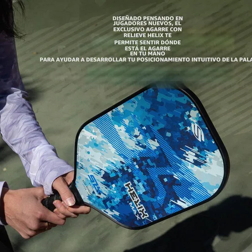 Miniatura 7 de Selkirk Sport SLK Helix Pro Paleta de Pickleball Paletas de Pickleball de Fibra de Carbono Termoformada con Cara Híbrida de Fibra de Carbono