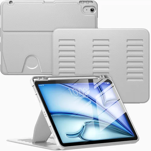 Miniatura 18 de VIKESI - Funda para iPad Air de 11 pulgadas con chip M3 / M2 2025/2024 y para iPad Air de 5ª/4ª generación de 10.9 pulgadas 2022/2020, funda
