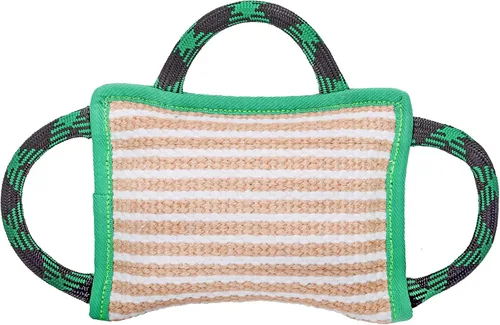 Miniatura 8 de Juego de entrenamiento para mordeduras de perro, brazo de protección para mordeduras de perro, brazo y almohada, palo de entrenamiento