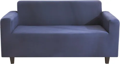 Miniatura 13 de Fundas de sofá de color liso, funda elástica para sofá, protector universal de muebles, suave, lavable, con parte inferior elástica, fundas de sofá